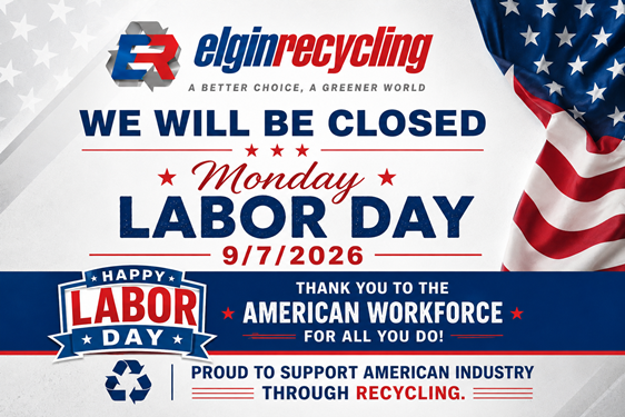 Closed Labor Day 2026